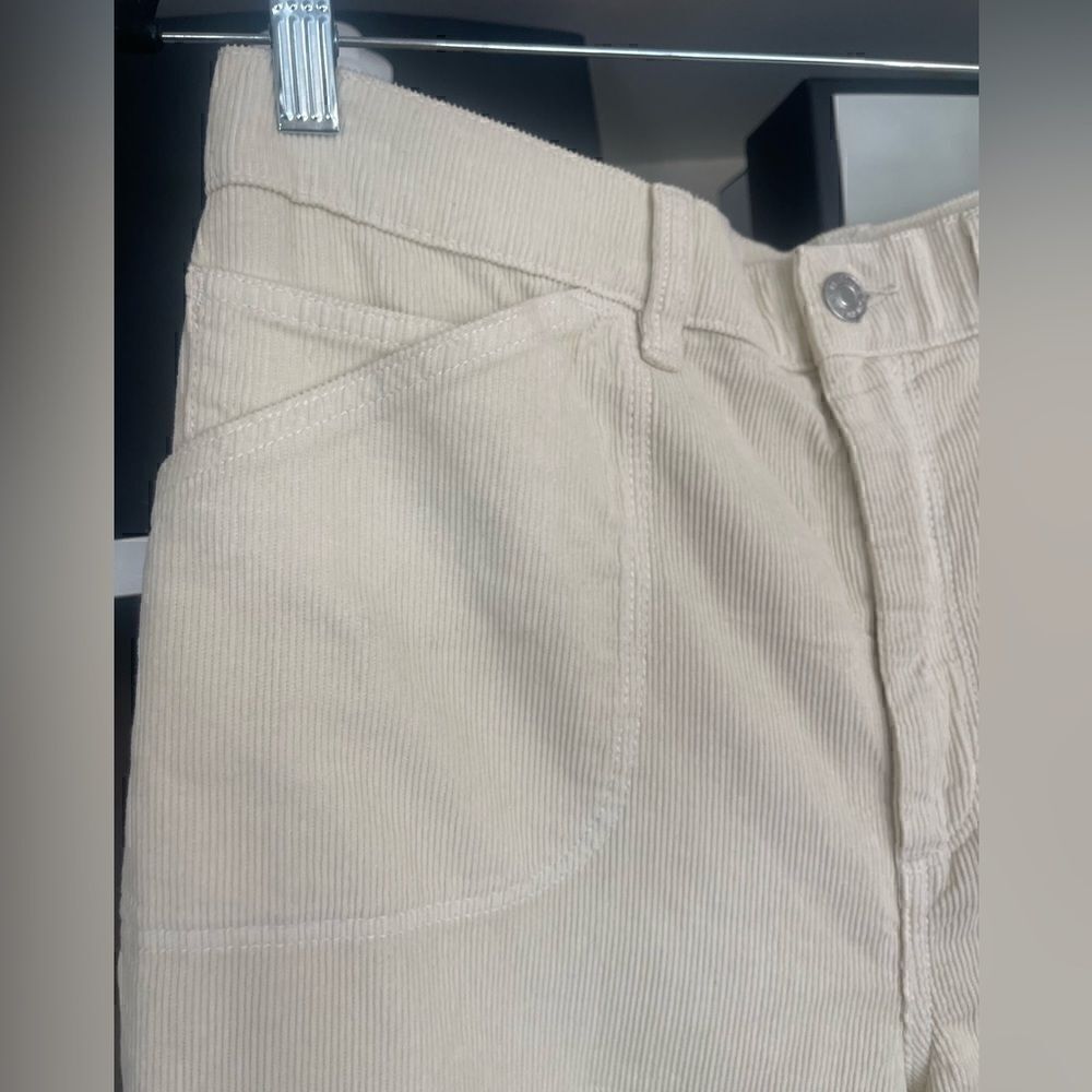NWT RE/DONE 70s pocket loose flare in vintage ivory. 31 - Picture 13 of 13